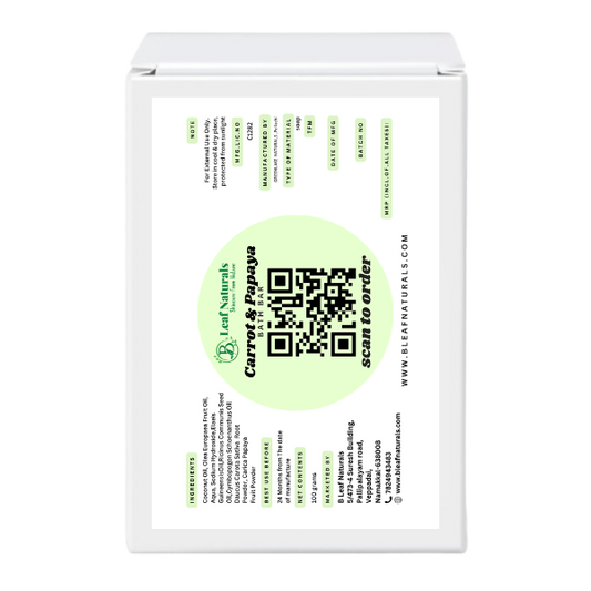 Carrot & Papaya Soap – Natural Glow & Tan Removal