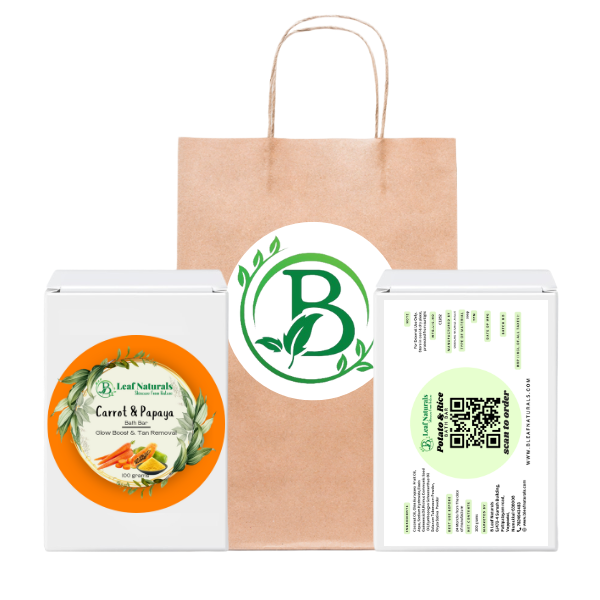 Carrot & Papaya Soap – Natural Glow & Tan Removal