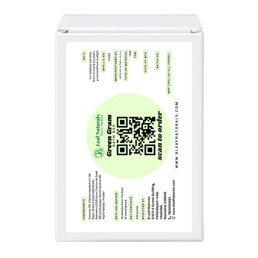 Green Gram Soap – Natural Exfoliation & Skin Brightening