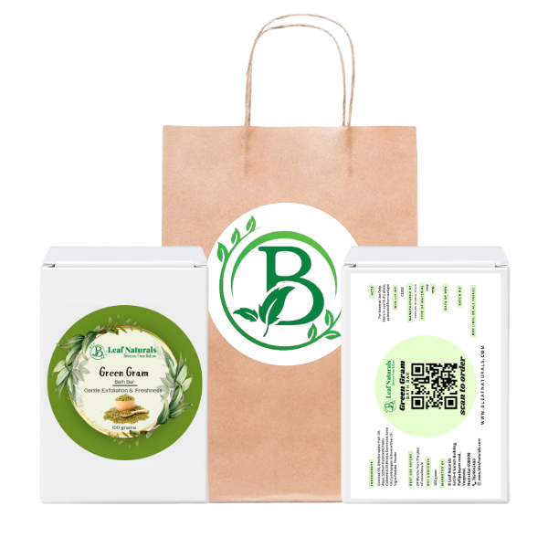 Green Gram Soap – Natural Exfoliation & Skin Brightening