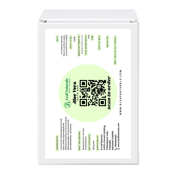 Aloe Vera Soap – Hydrating & Soothing Skin Care