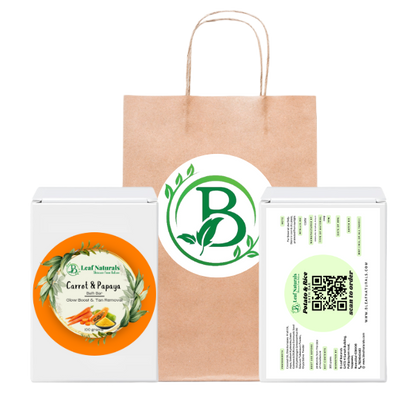 Carrot & Papaya Soap – Natural Glow & Tan Removal