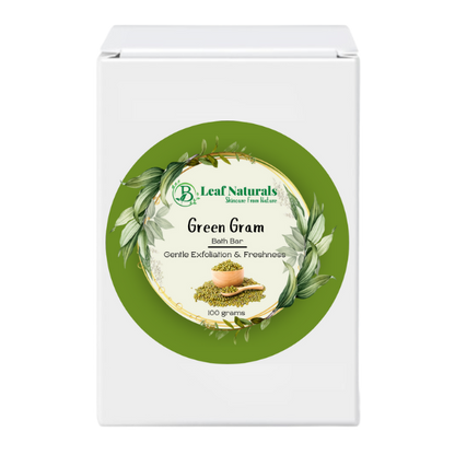 Green Gram Soap – Natural Exfoliation & Skin Brightening