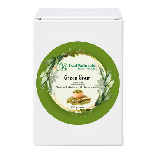 Green Gram Soap – Natural Exfoliation & Skin Brightening