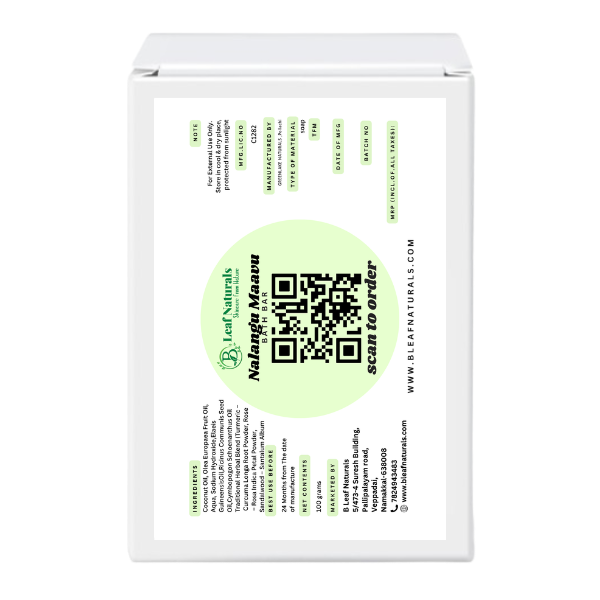 Nalangu Maavu Soap – Traditional Herbal Bathing Care