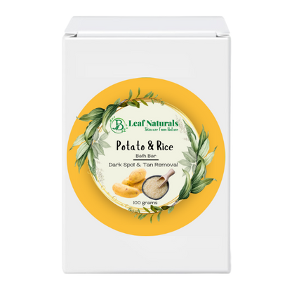 Potato & Rice Soap – Dark Spot & Tan Removal