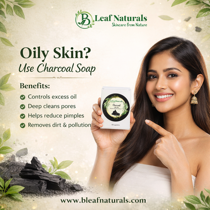 Charcoal Soap – Acne Control & De-Tan