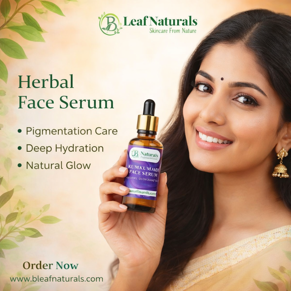 Kumkumadi Face Serum – Natural Glow & Radiant Skin Care