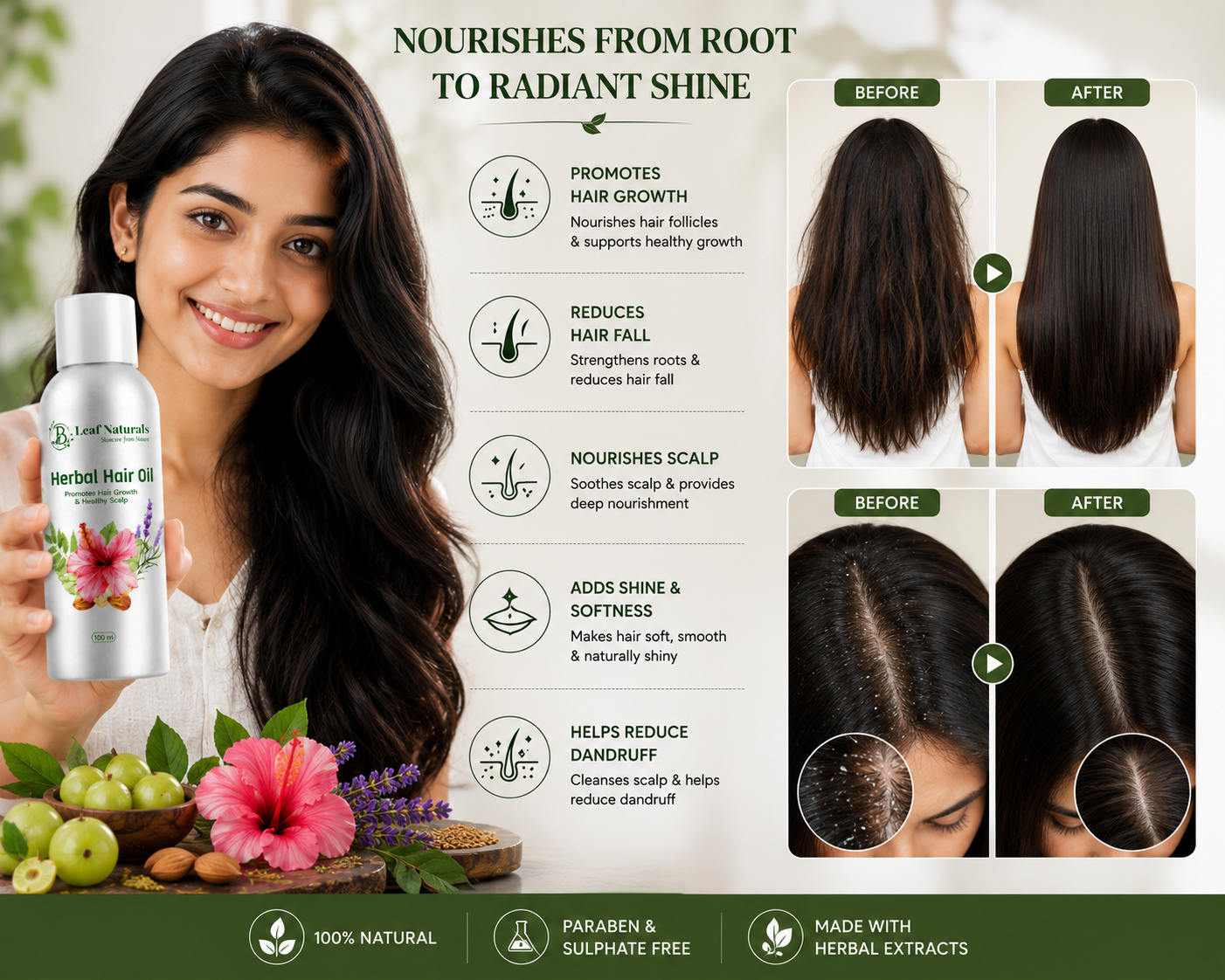 Hair Growth & Hair Fall Control oil